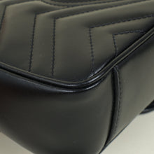Gucci Black GG Marmont Small Shoulder Bag