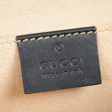 Gucci Black GG Guccissima Padlock Small Shoulder Bag