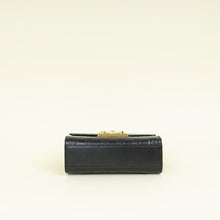 Gucci Black GG Guccissima Padlock Small Shoulder Bag