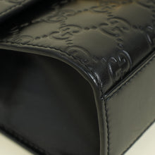 Gucci Black GG Guccissima Padlock Small Shoulder Bag