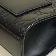 Gucci Black GG Guccissima Padlock Small Shoulder Bag