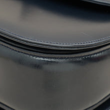 Gucci Navy Blue Bamboo Top Handle Bag