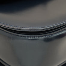 Gucci Navy Blue Bamboo Top Handle Bag