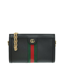 Gucci Black Ophidia Small Shoulder Bag