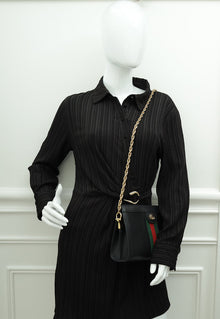 Gucci Black Ophidia Small Shoulder Bag