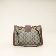 Gucci Ebony GG Supreme Padlock Small Tote Bag