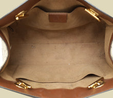 Gucci Ebony GG Supreme Padlock Small Tote Bag