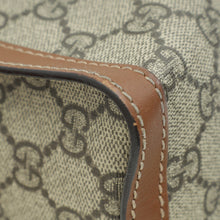 Gucci Bicolor GG Supreme Padlock Tote Small Bag