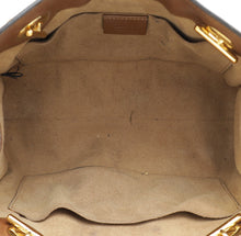Gucci Bicolor GG Supreme Padlock Tote Small Bag