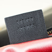 Gucci Black Velvet GG Marmont Medium Shoulder Bag