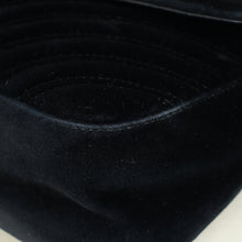 Gucci Black Velvet GG Marmont Medium Shoulder Bag