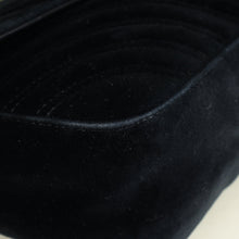 Gucci Black Velvet GG Marmont Medium Shoulder Bag