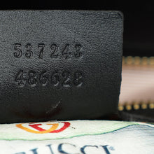 Gucci Black Rajah Medium Vitello Palmellato Lux Crystal Shoulder Bag