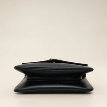 Gucci Black Rajah Medium Vitello Palmellato Lux Crystal Shoulder Bag