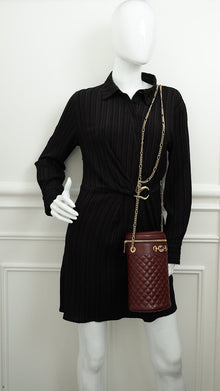 Gucci Burgundy Trapuntata Crossbody/Belt Bag