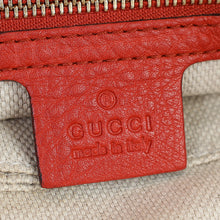 Gucci Red Orange Soho Tassel Tote Medium Bag
