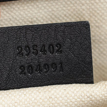 Gucci Black Guccissima Emily Medium Shoulder Bag