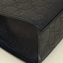 Gucci Black Guccissima Emily Medium Shoulder Bag
