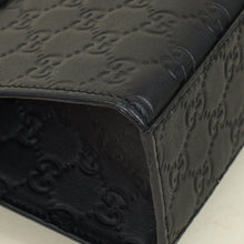 Gucci Black Guccissima Emily Medium Shoulder Bag