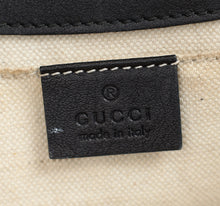 Gucci Black Guccissima Emily Medium Shoulder Bag