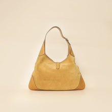 Gucci Beige Jackie O Hobo Suede Bag