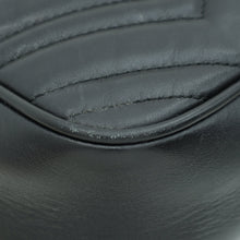 Gucci Black GG Marmont Small Camera Bag
