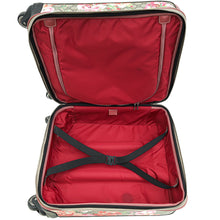 Gucci Ebony Multicolor GG Supreme Floral Small Cabin Trolly Bag
