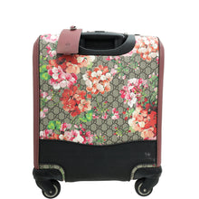 Gucci Ebony Multicolor GG Supreme Floral Small Cabin Trolly Bag