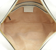Gucci White Horsebit 1955 Small Shoulder Bag