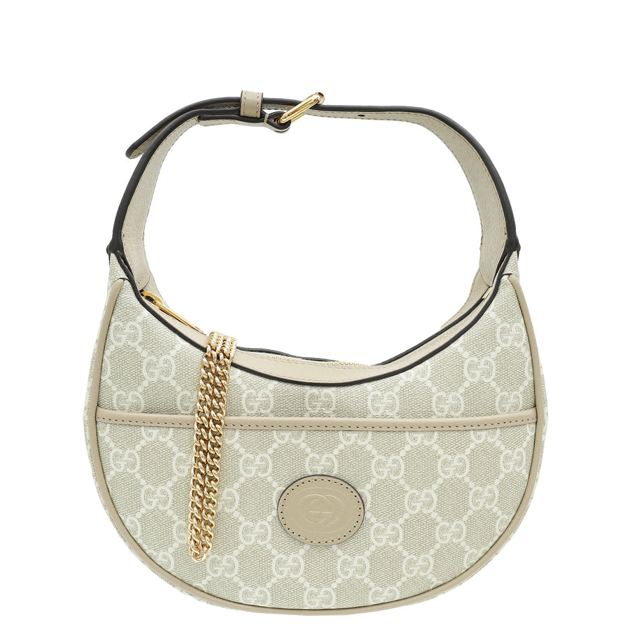 Gucci Bicolor GG Supreme Ophidia Mini Shoulder Bag