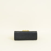 Gucci Black GG Guccissima Padlock Small Shoulder Bag