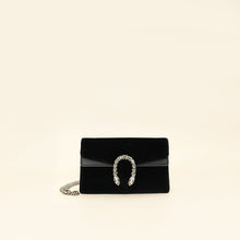 Gucci Black Dionysus Velvet Super Mini Bag