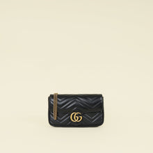 Gucci Black GG Marmont Small Shoulder Bag