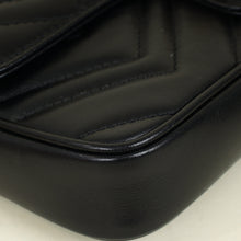 Gucci Black GG Marmont Small Shoulder Bag