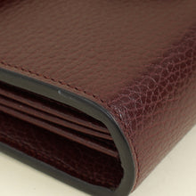 Gucci Burgundy Dionysus Wallet On Chain