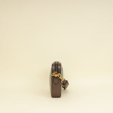 Gucci Ebony GG Supreme Ophidia Small Crossbody Bag