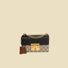 Gucci Tricolor GG Supreme Padlock Small Bag