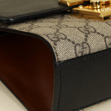 Gucci Tricolor GG Supreme Padlock Small Bag