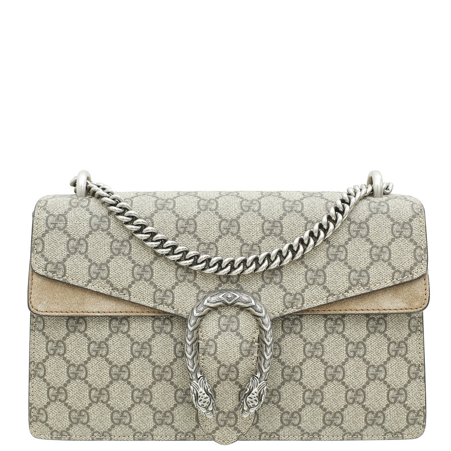 Gucci Bicolor GG Supreme Dionysus Shoulder Bag