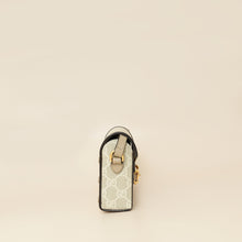Gucci Bicolor GG Supreme Horsebit 1955 Mini Bag