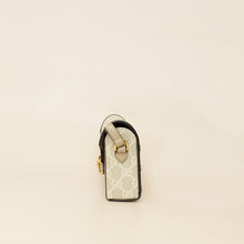 Gucci Bicolor GG Supreme Horsebit 1955 Mini Bag