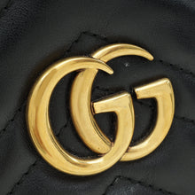Gucci Black GG Marmont Mini Bucket Bag