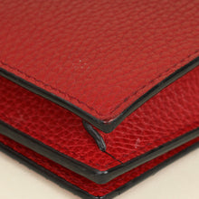 Gucci Red Interlocking G Wallet on Chain