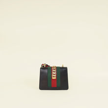 Gucci Black Sylvie Mini Flap Shoulder Bag