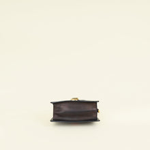 Gucci Black Sylvie Mini Flap Shoulder Bag