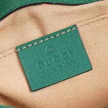 Gucci Green GG Marmont Matelasse Small Shoulder Bag