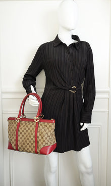 Gucci Bicolor GG Heart Bag