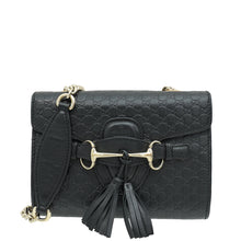 Gucci Black Microguccissima Mini Emily Bag