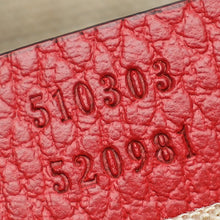 Gucci Red Interlocking G Flap Medium Shoulder Bag