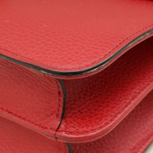 Gucci Red Interlocking G Flap Medium Shoulder Bag